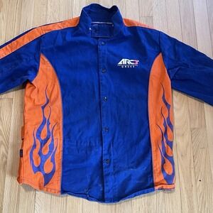 Black Stallion BSX FR Cotton Welding Jacket Medium Skater Grunge Y2K Fading L